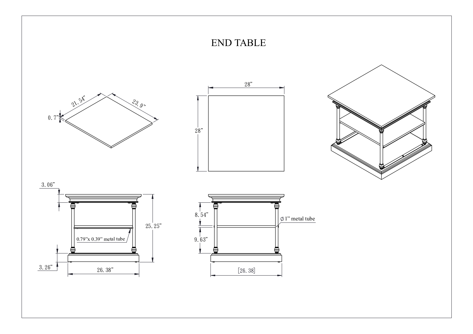 Greyleigh™ W004939356 Dimensions - ManualMachine.com