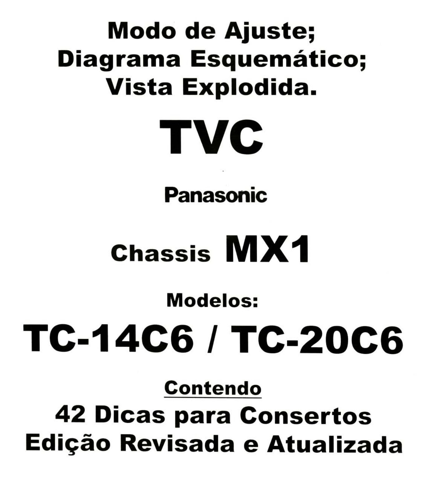 Panasonic TC-14C6, TC-20C6 Schematic