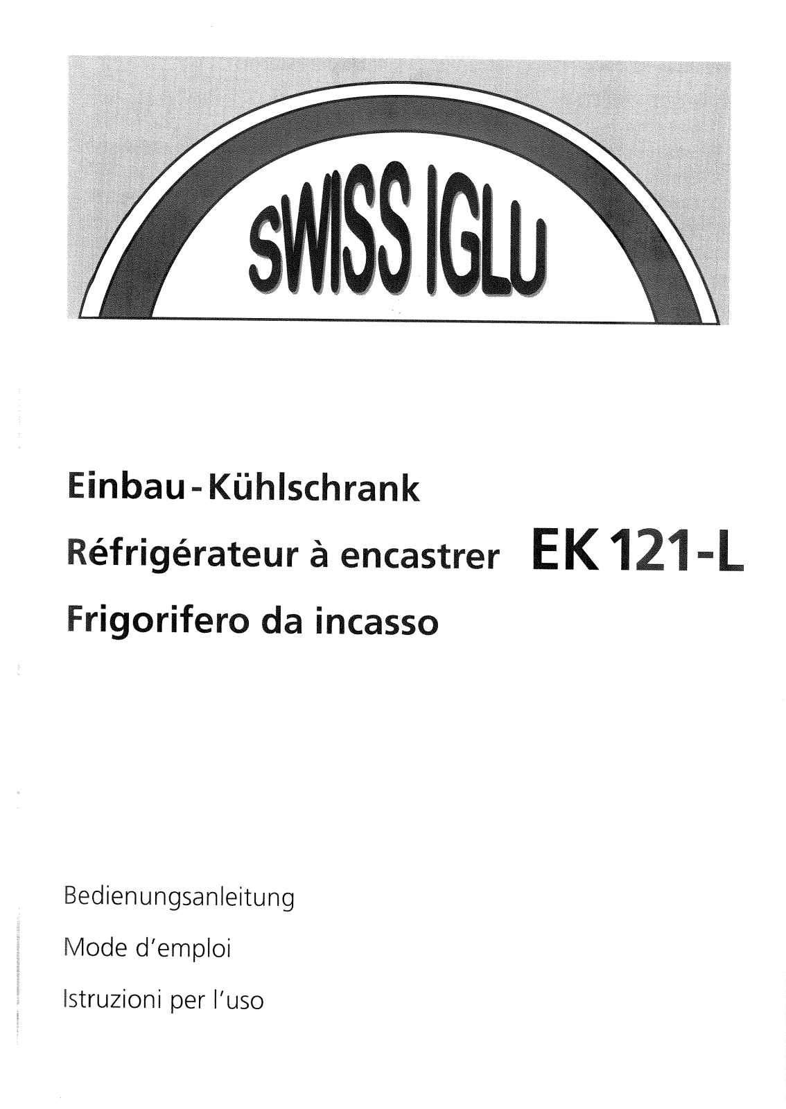 swiss iglu ek121-l User Manual