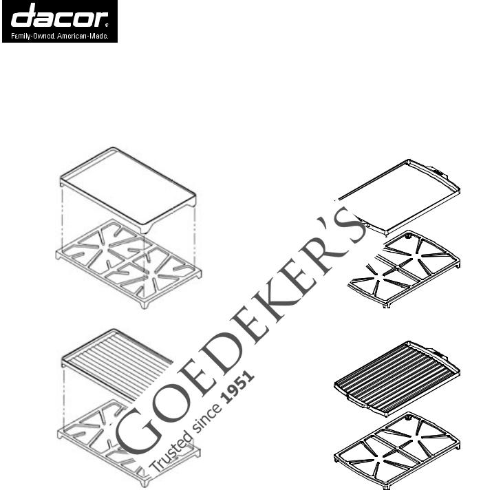 Dacor AGR1113, AG11, AEGR User Manual