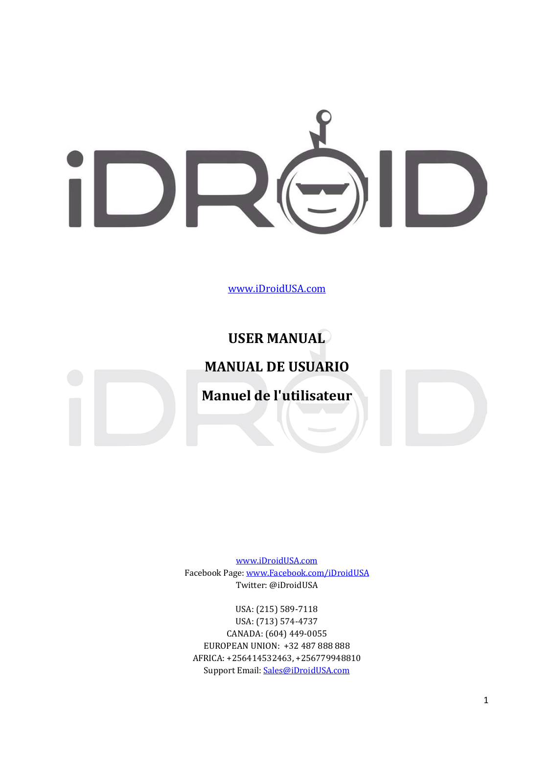 iDROID APACHEG6 User Manual