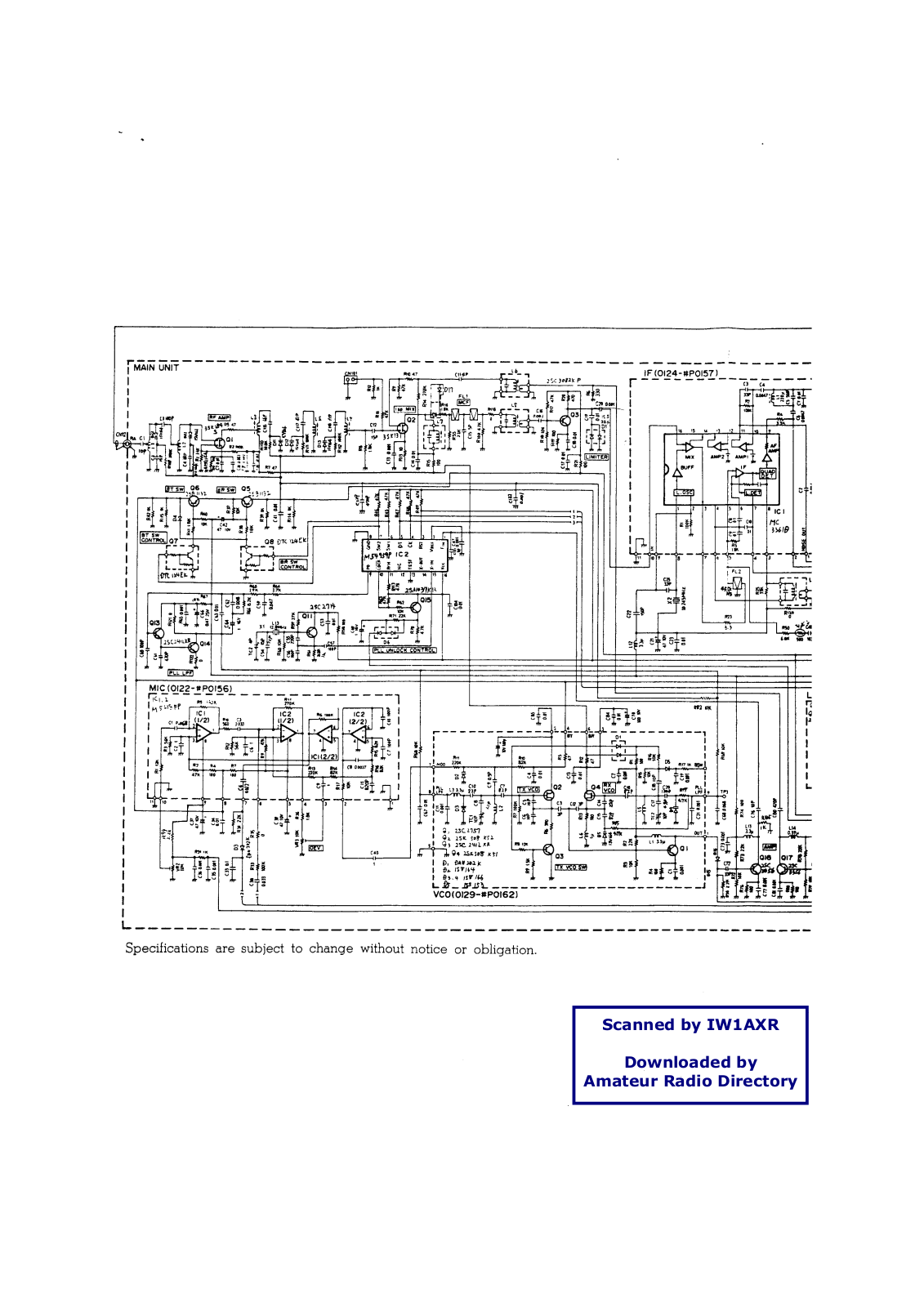 Pozosta DR-1200T Schematic