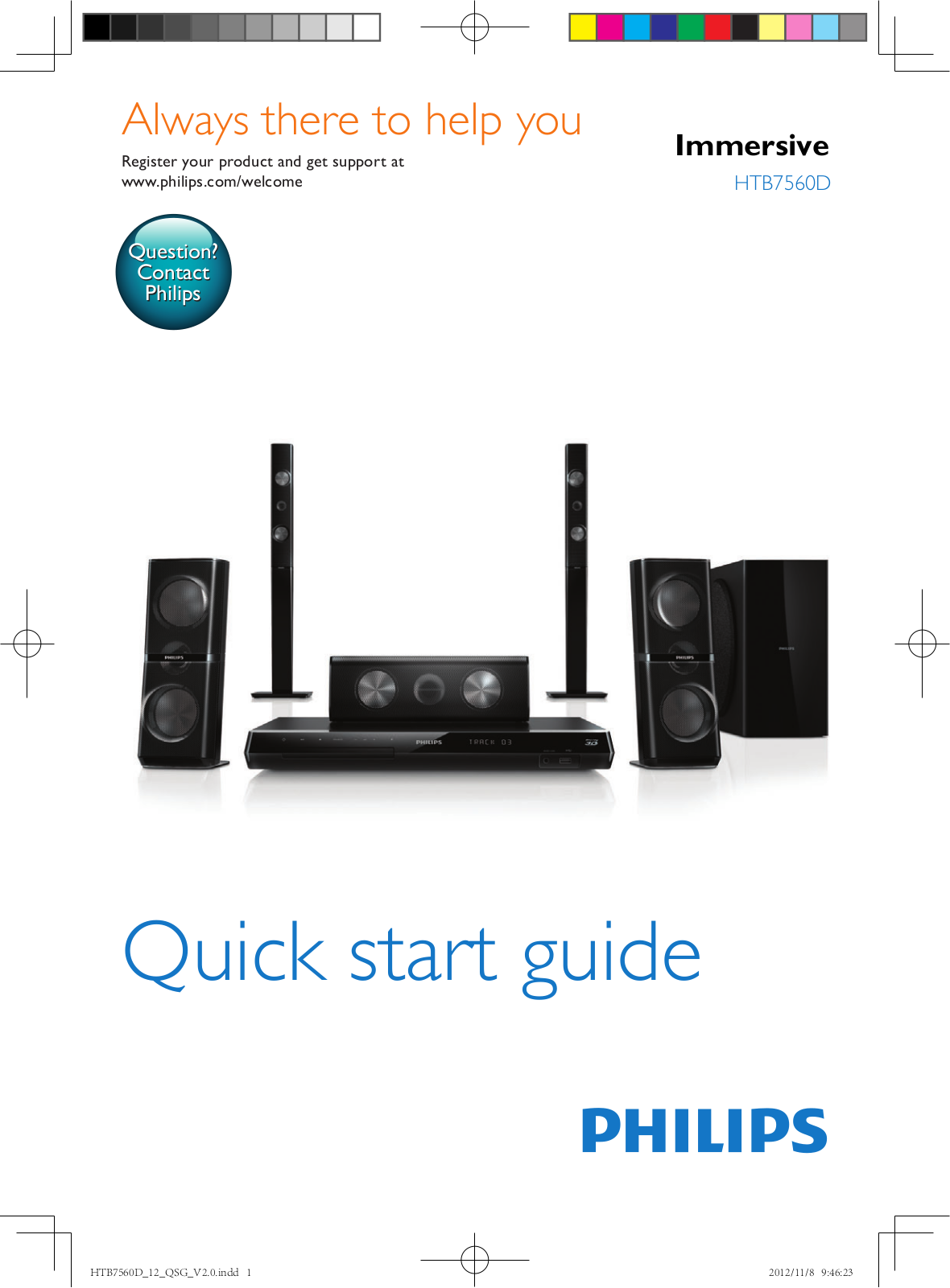 Philips HTB7560D User Manual