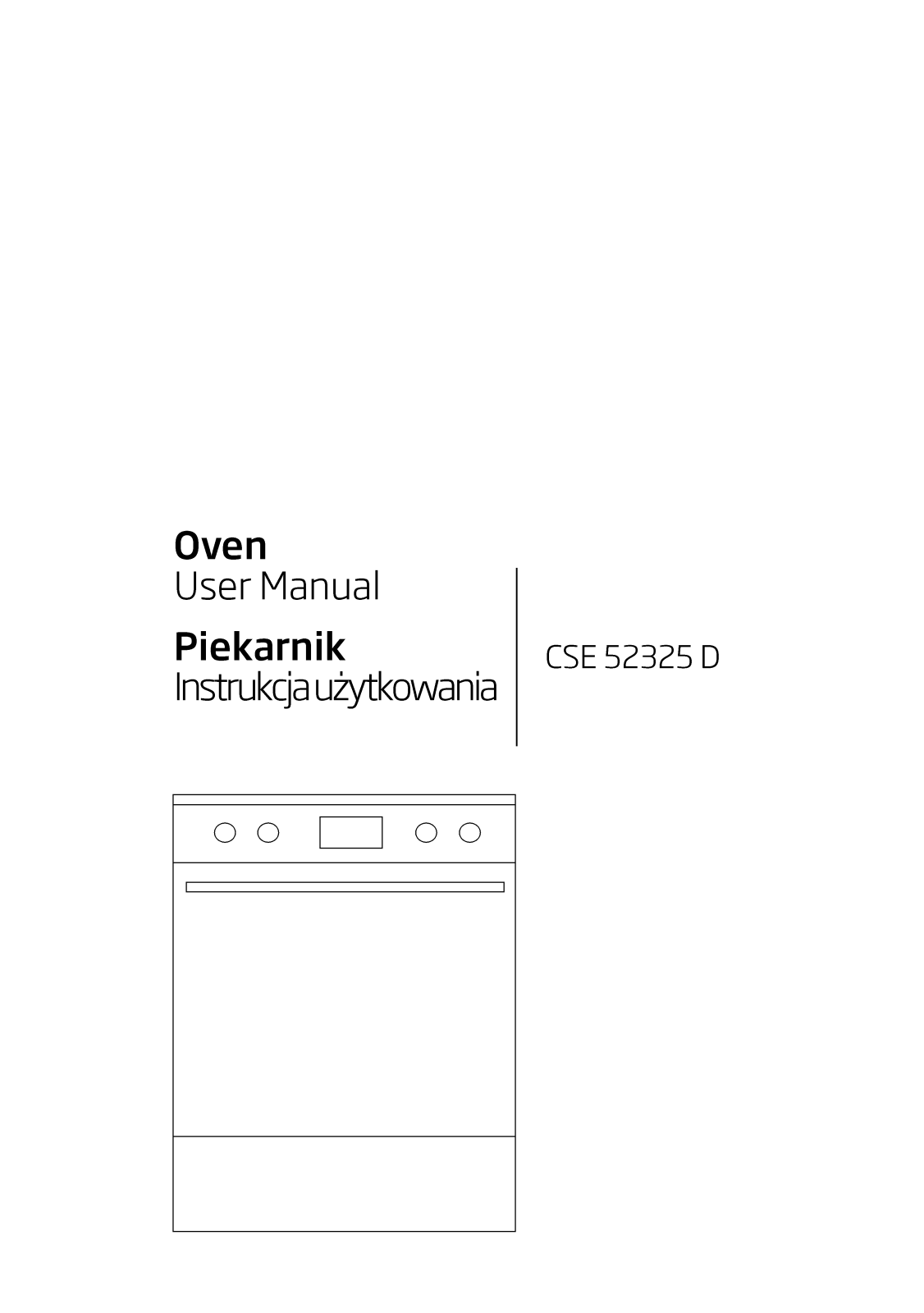 Beko CSE 52325 DW Operating Instructions