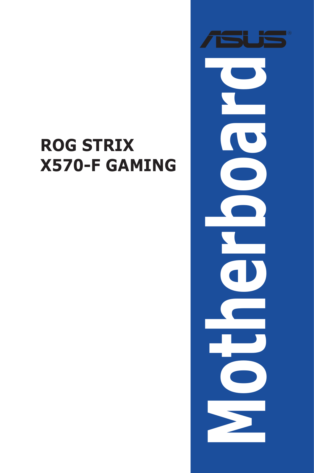 ASUS ROG Strix X570-F Gaming Service Manual