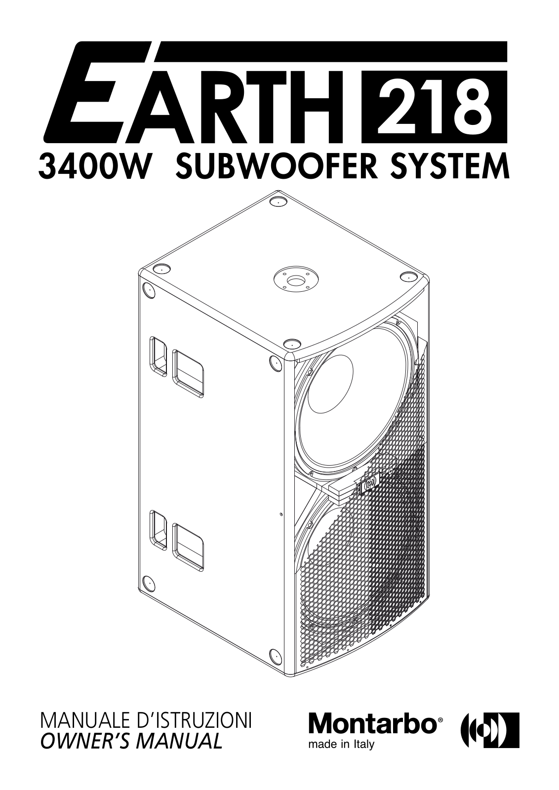 Montarbo Earth 218 User manual