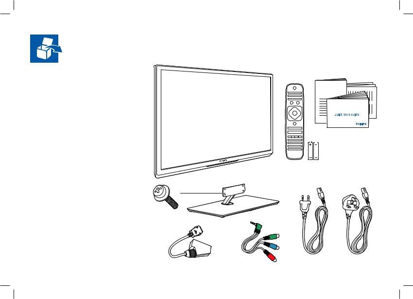 Philips 42PFL4037T, 47PFL4047T Quick start guide