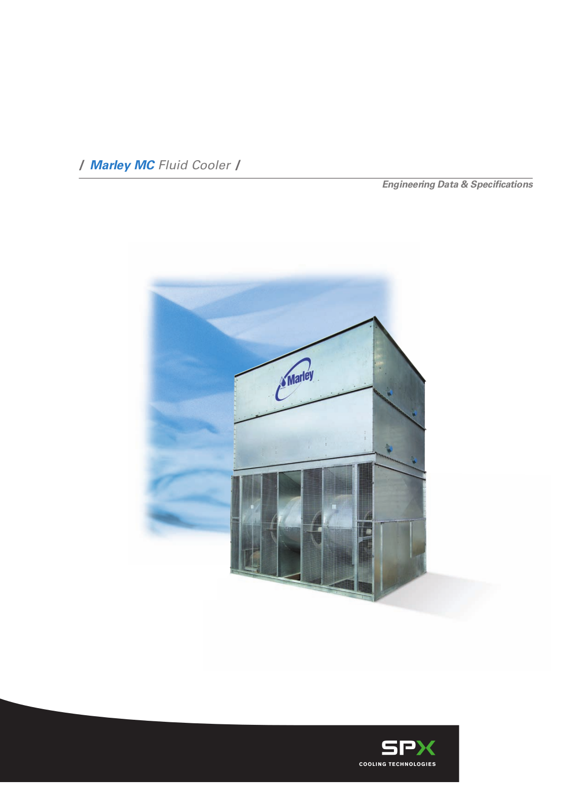 SPX Cooling Technologies Marley MC User Manual