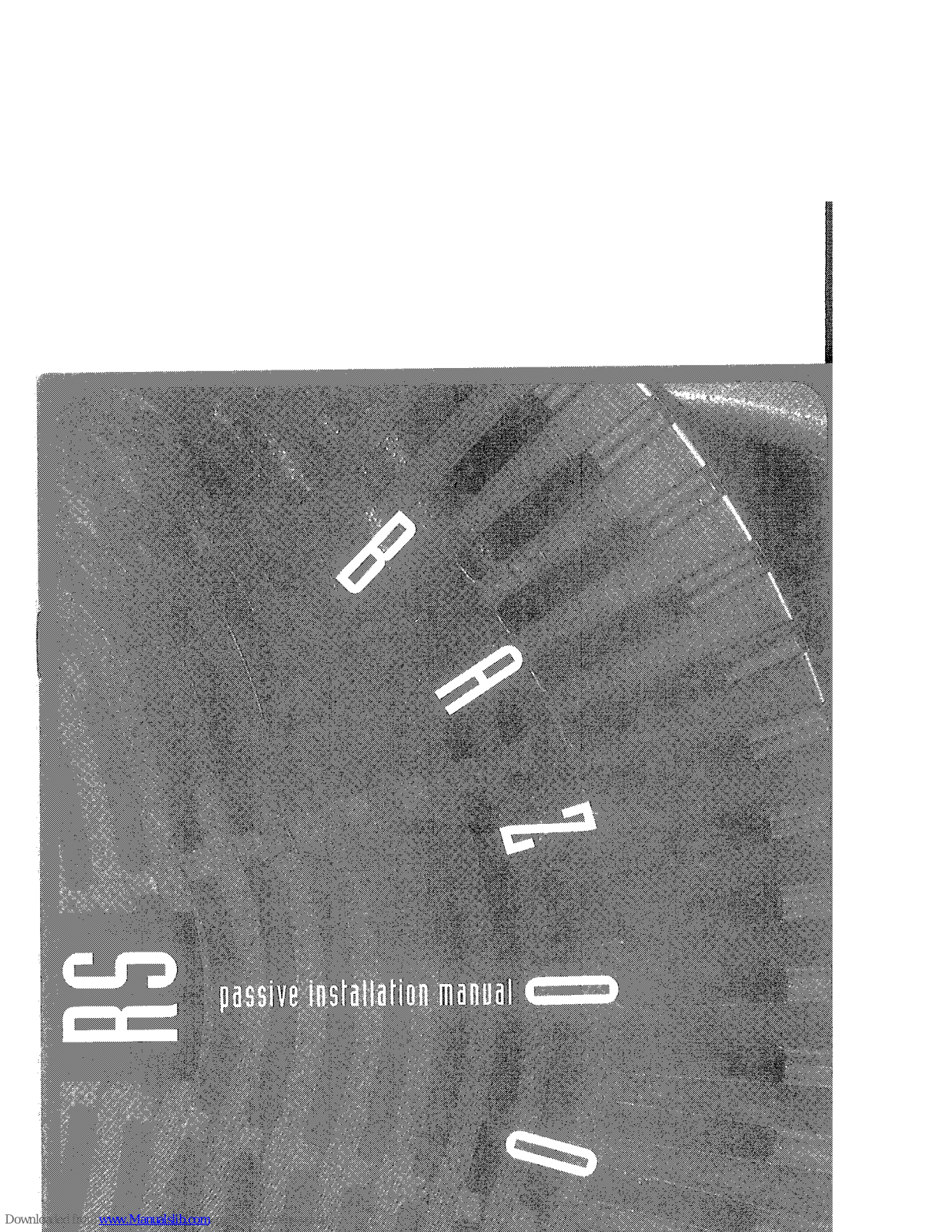 Bazooka 204RS804DV, 204RS604DV Installation Manual - ManualMachine.com