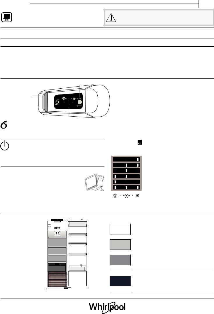 WHIRLPOOL ARG 8161 A++ Daily Reference Guide