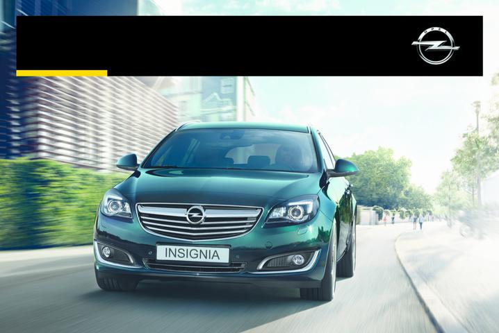 Opel Insignia 2016 User Manual