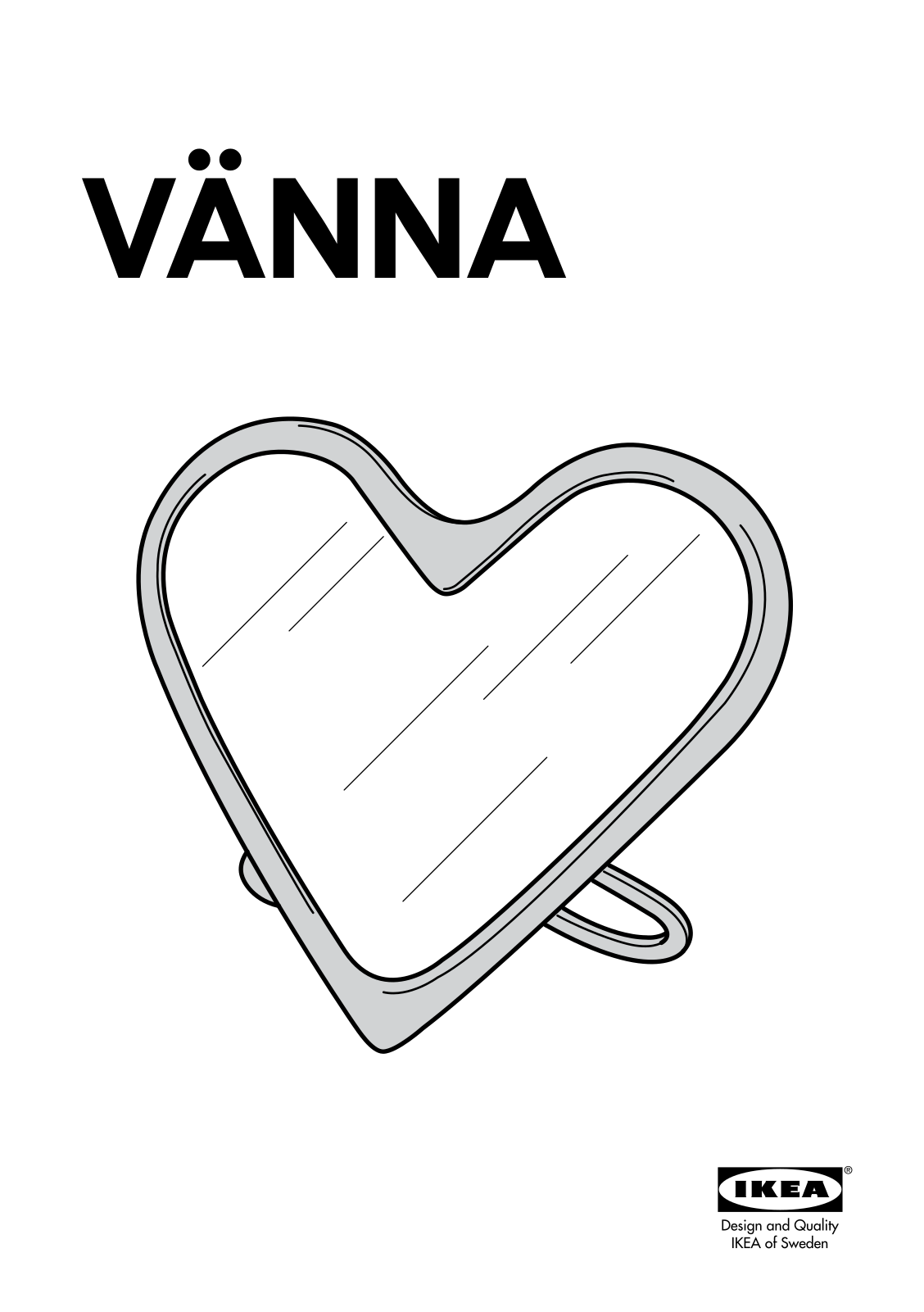 IKEA VANNA User Manual