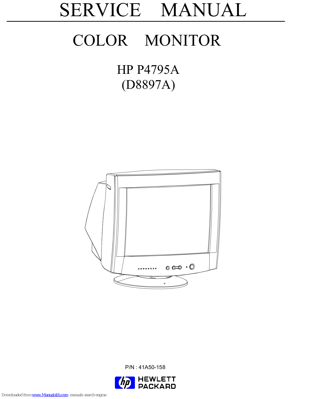 HP P4795A Service Manual