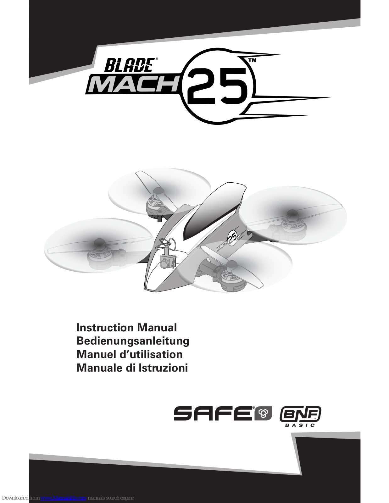 Blade Mach 25 Instruction Manual