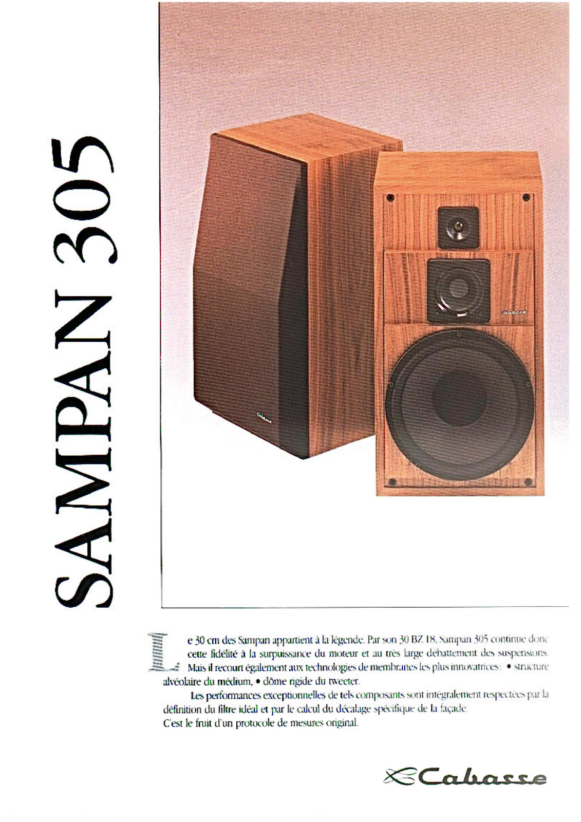Cabasse Sampan-305 User guide - ManualMachine.com