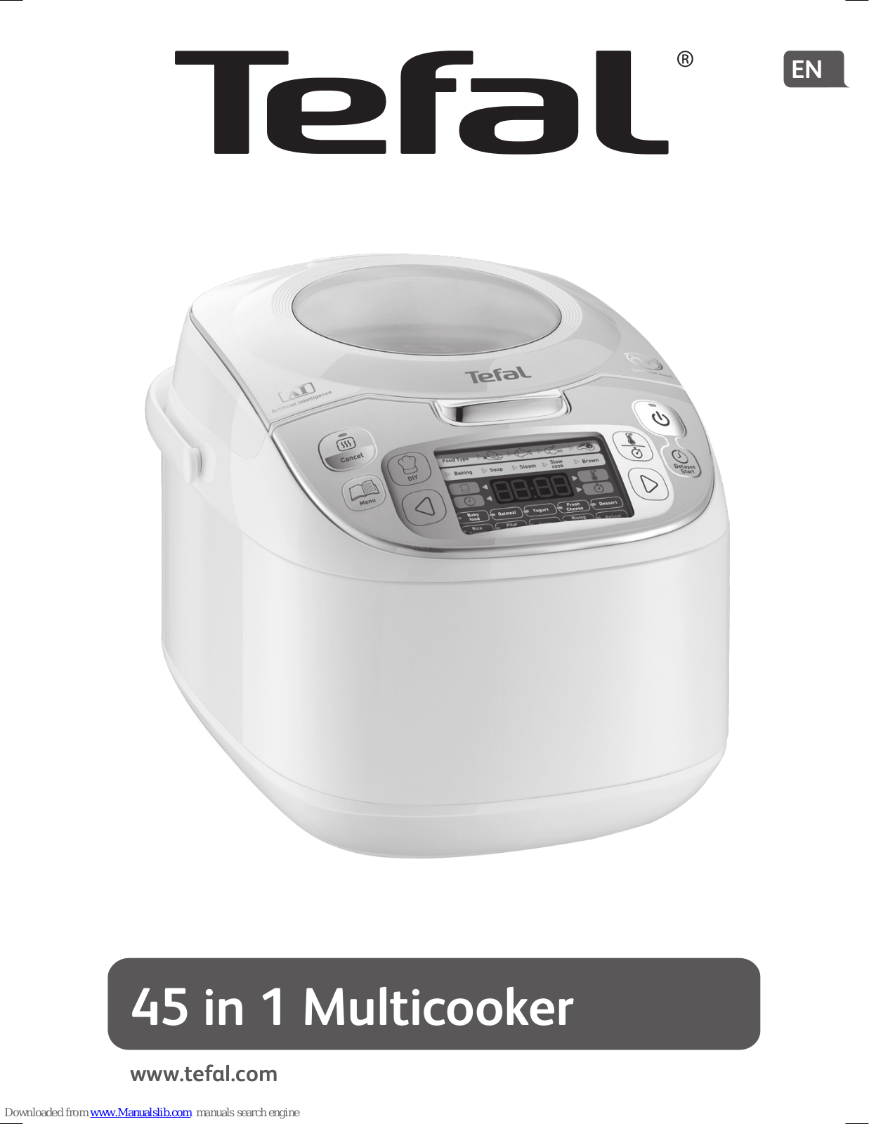 TEFAL 45 in 1 User Manual - ManualMachine.com