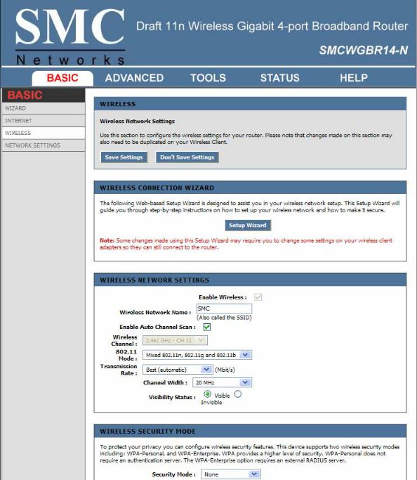 Smc WGBR14-N User Manual