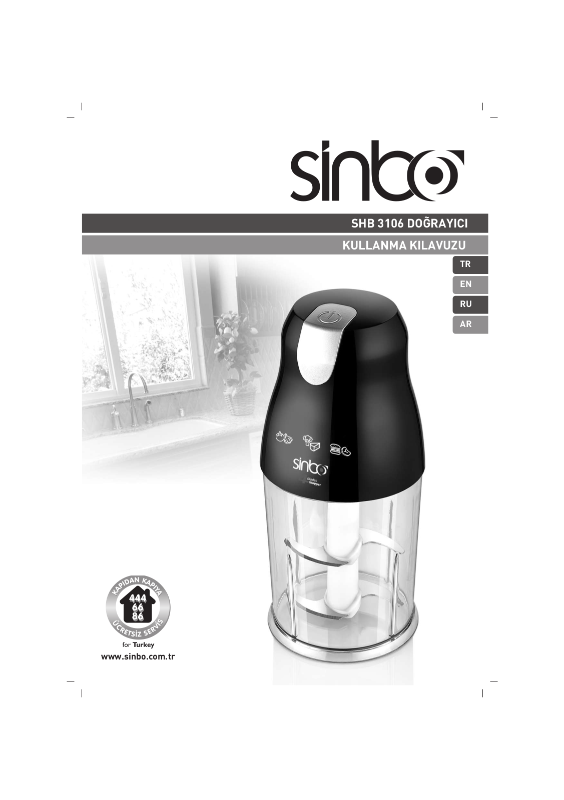 Sinbo SHB 3106 User Manual