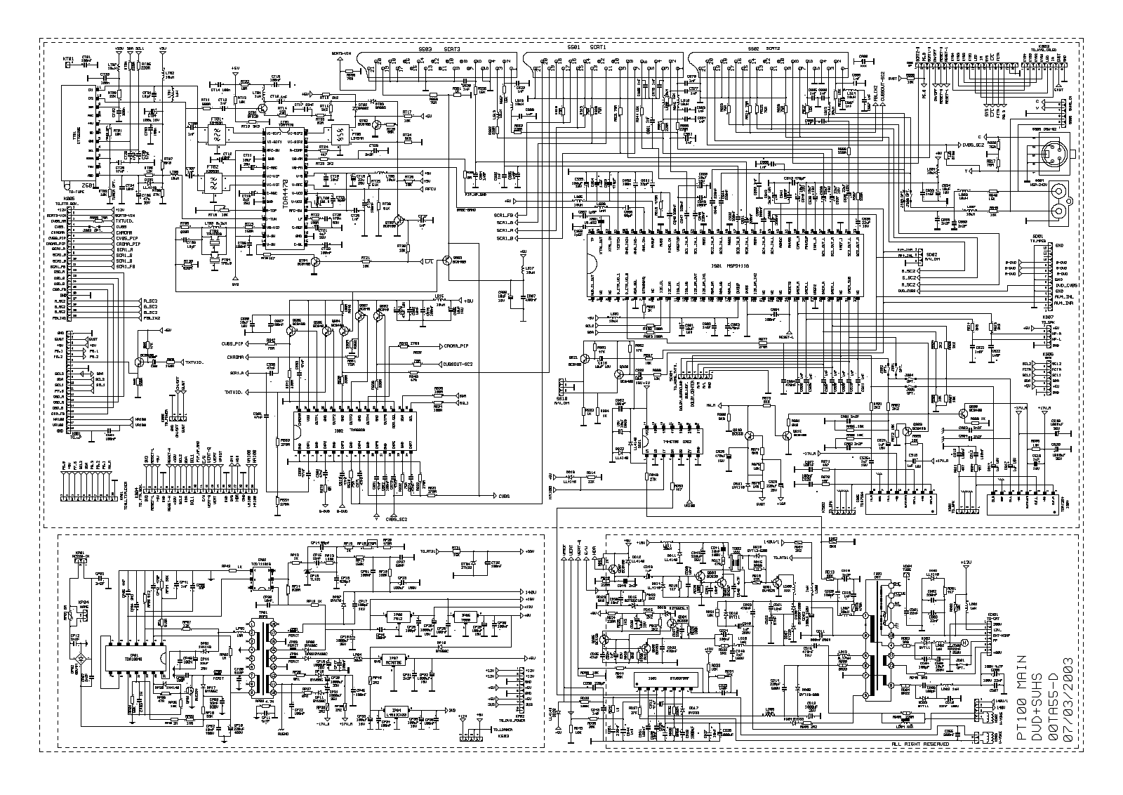 Philips PT100 Diagram