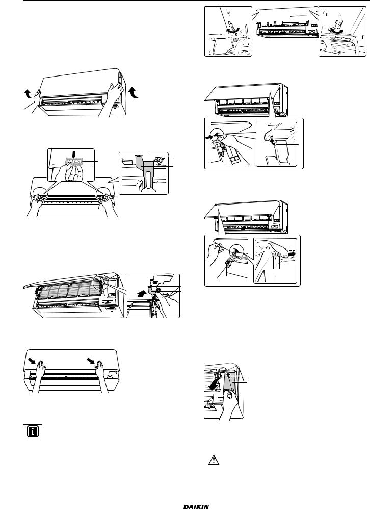 Daikin CTXA15A2V1BW, FTXA20A2V1BW, FTXA25A2V1BW, FTXA35A2V1BW, FTXA42A2V1BW Installation manuals