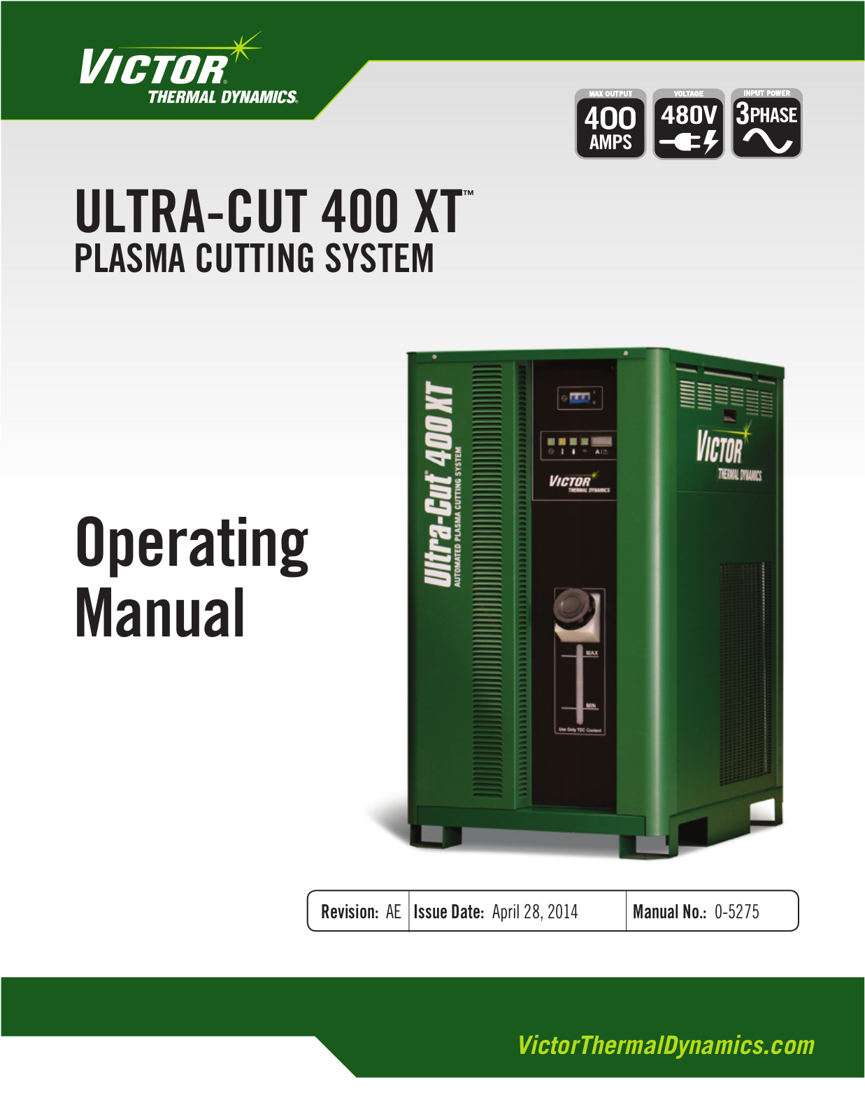 Tweco 400XT User Manual