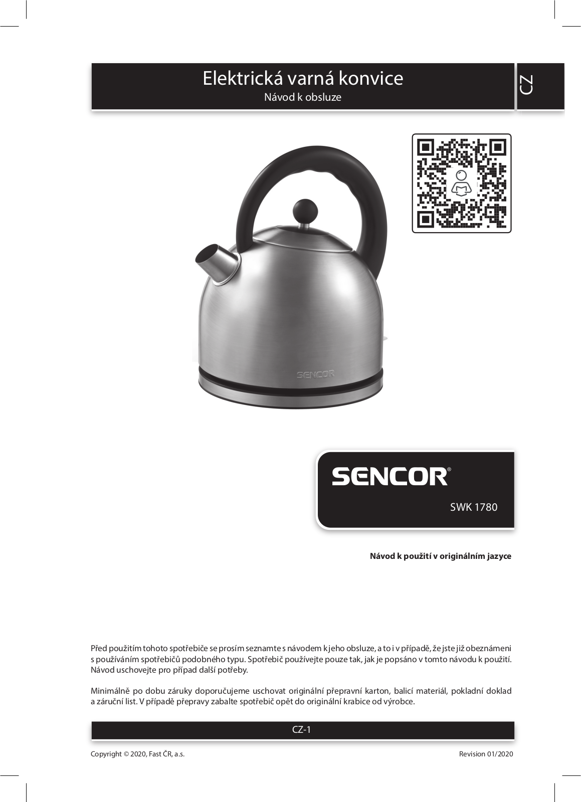 Sencor 40025173 User guide - ManualMachine.com