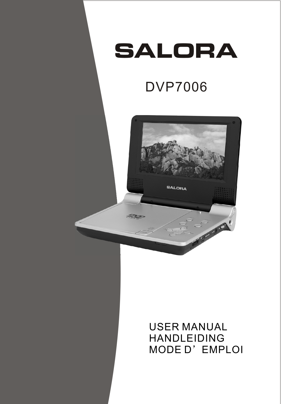 Salora DVP7006 Instruction Manual