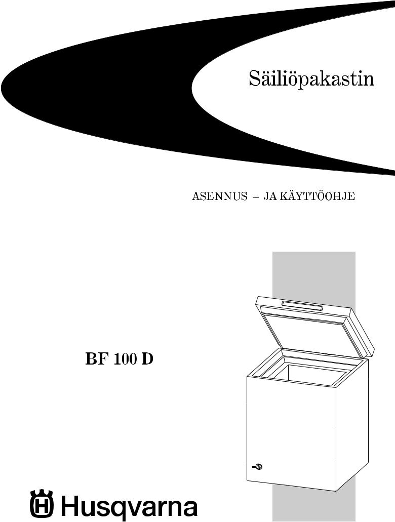 Husqvarna BF100 User Manual