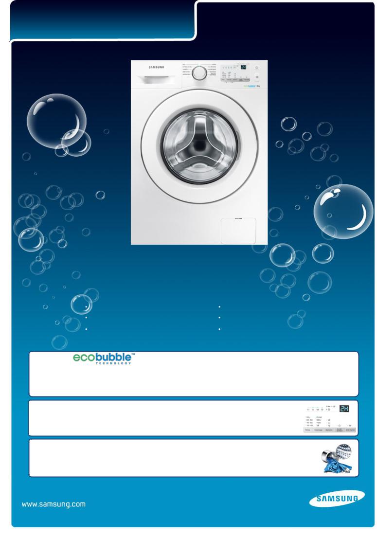 Samsung WW80J3267KW/EF Product sheet