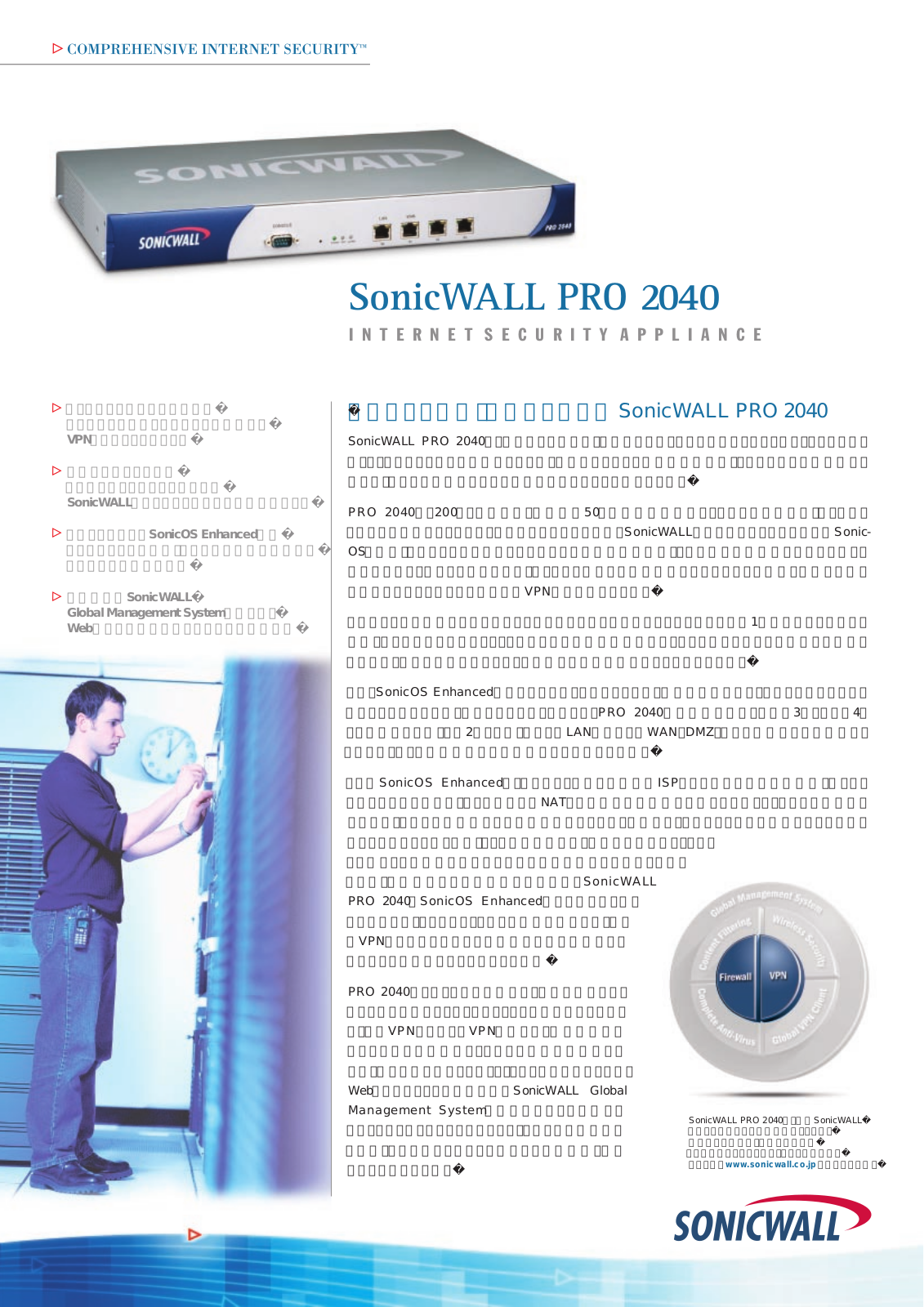 SonicWALL PRO 2040 User Manual