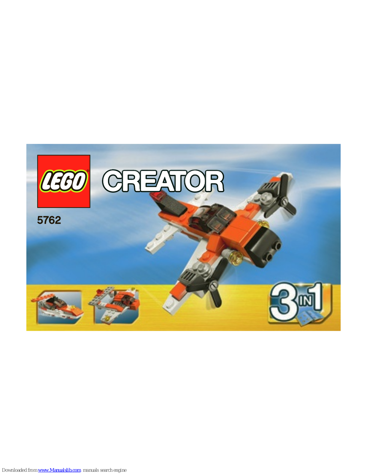 LEGO Creator 5762 Building Instructions