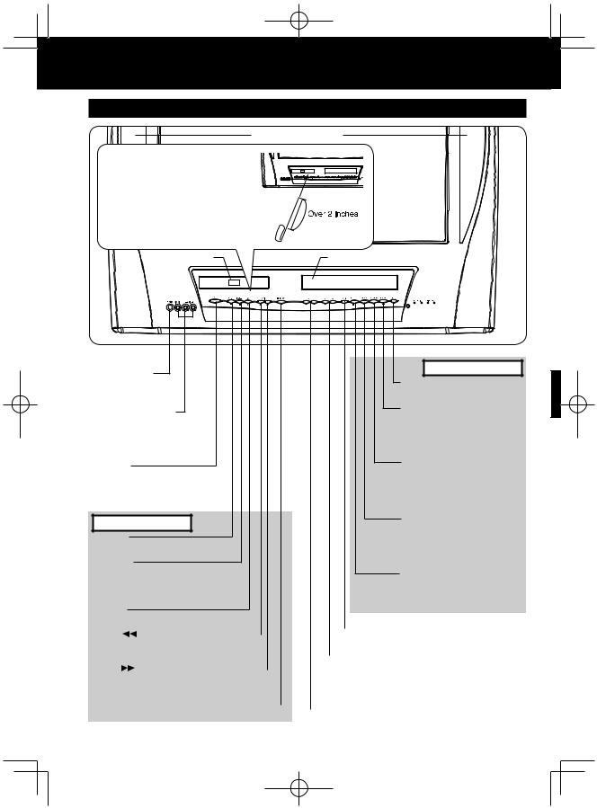 Panasonic PV-DM2793K Operating Instructions