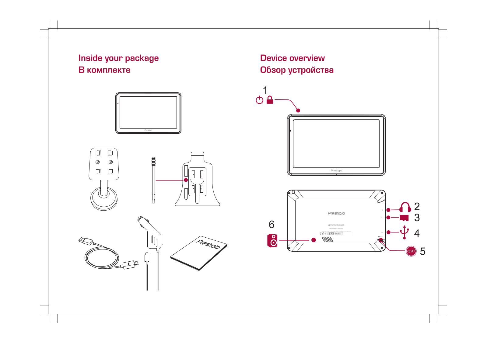 Prestigio PGPS7059 User Manual