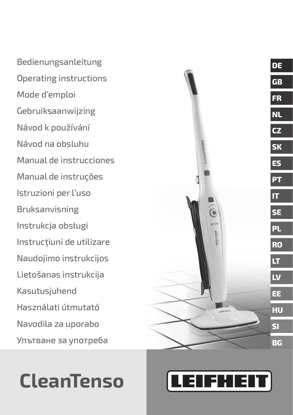 Leifheit Clean Tenso User Manual