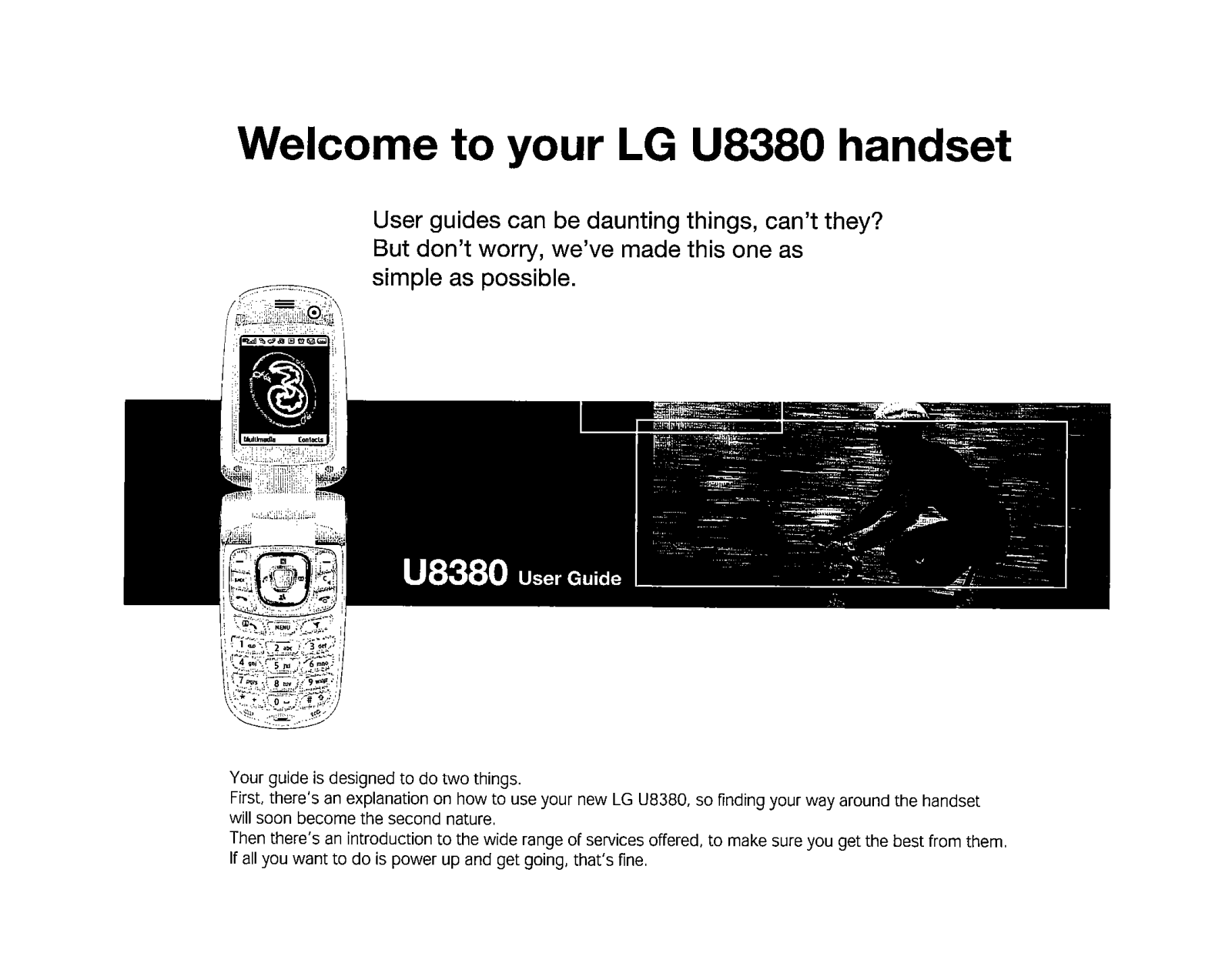 LG U8380 Users manual