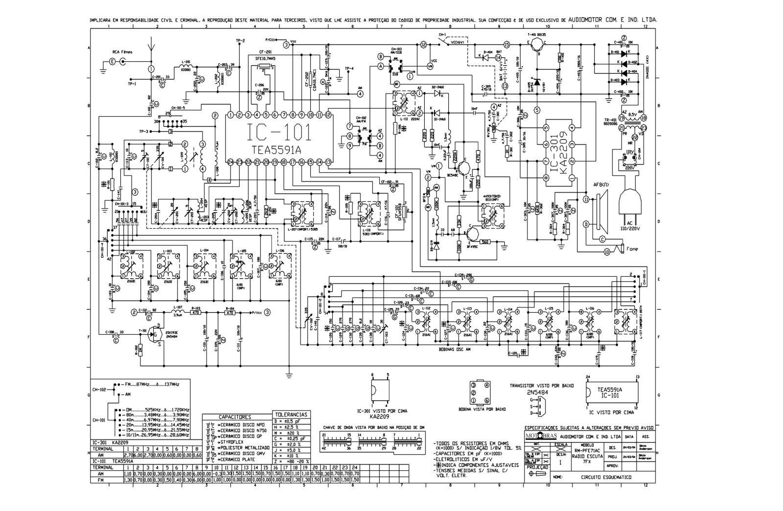 Motobras PM-PF71AC Schematic - ManualMachine.com