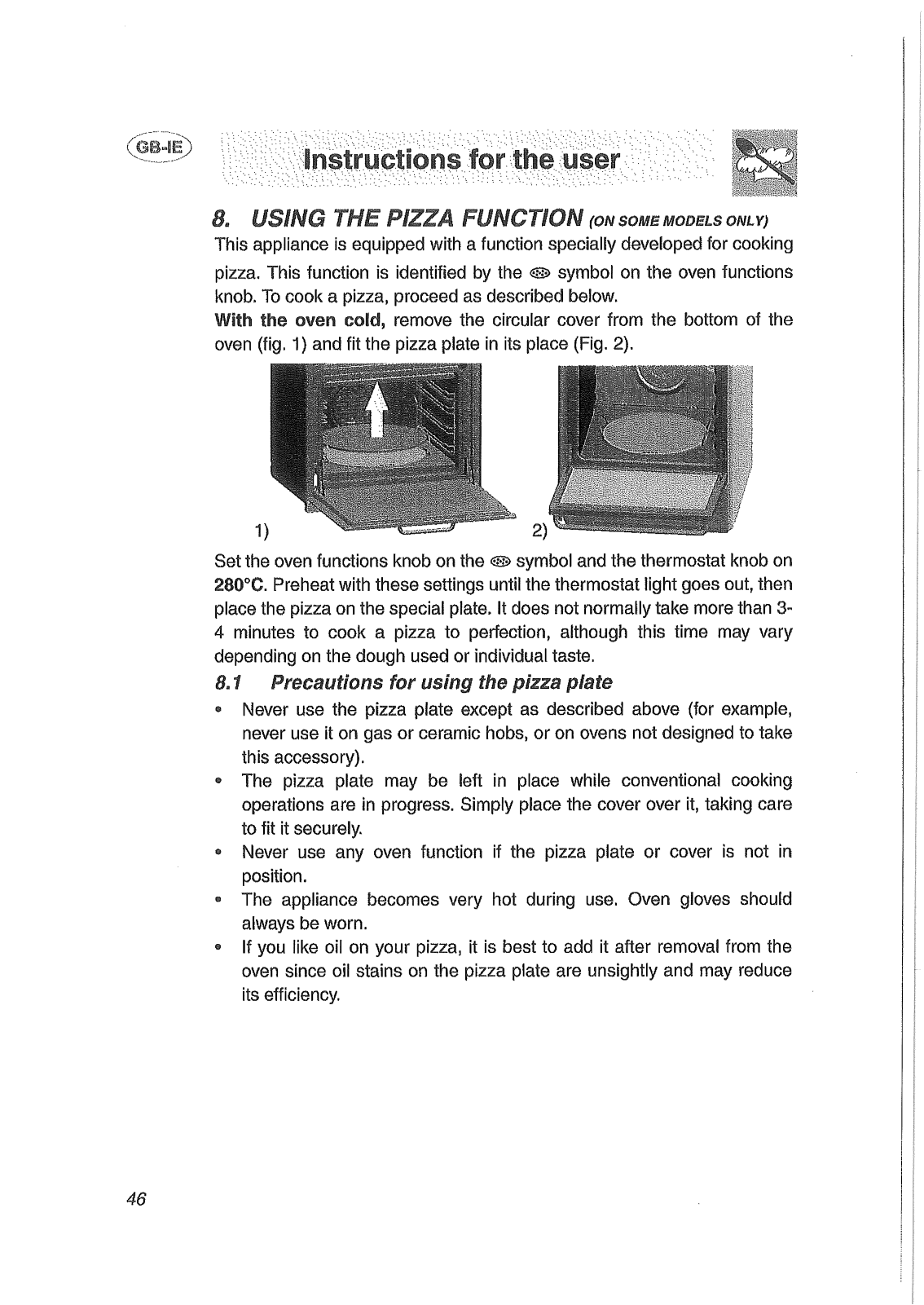 Smeg PRTX User Manual