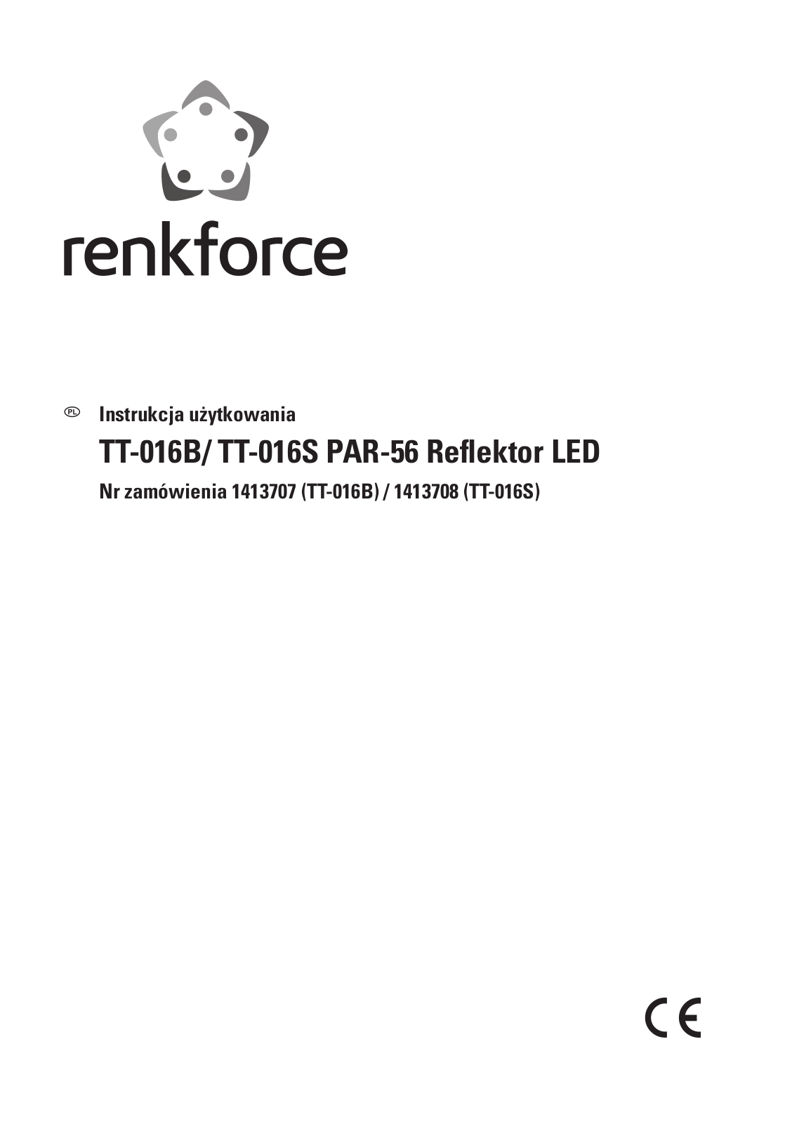 Renkforce TT-016B, TT-016S Operating Instructions