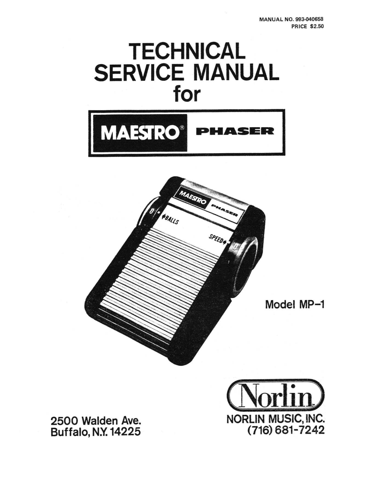 MAESTRO PHASER Schematic