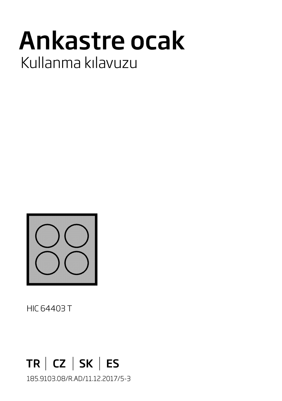 Beko HIC64403T User manual