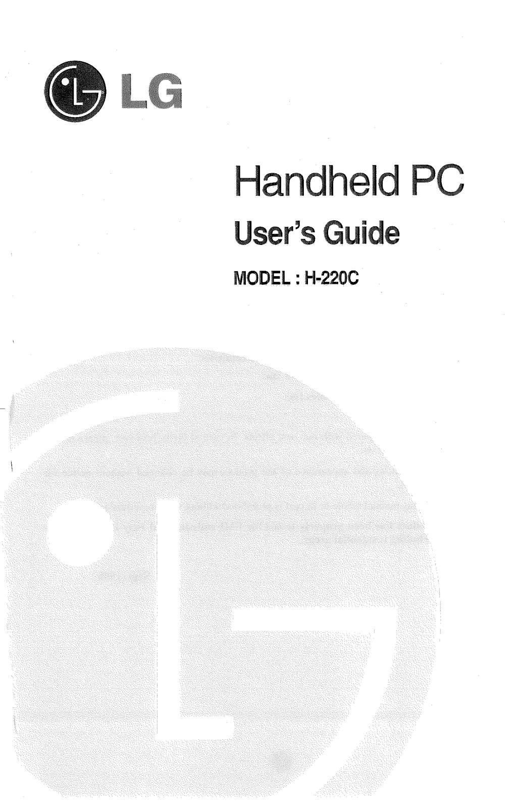 LG H220C32 User Manual