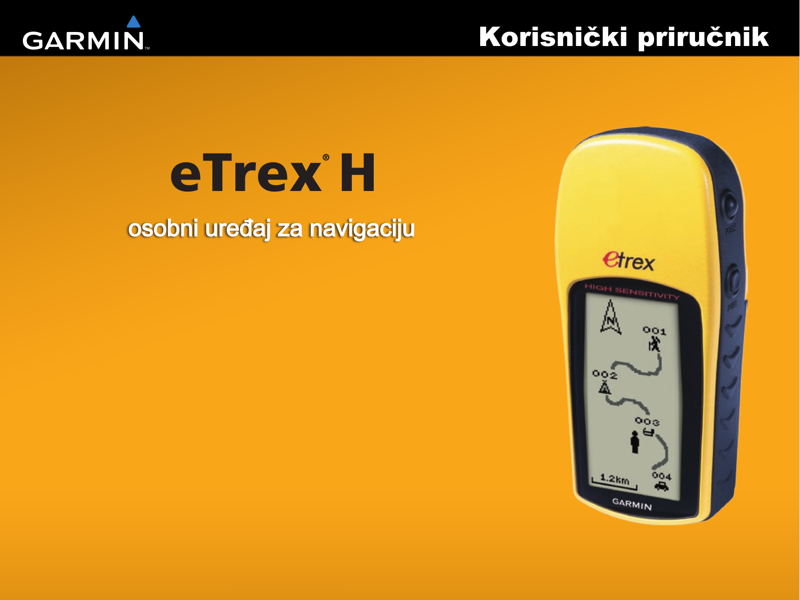 Garmin eTrex H user manual