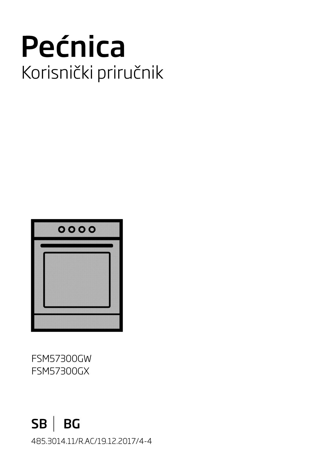 Beko FSM57300GX User manual