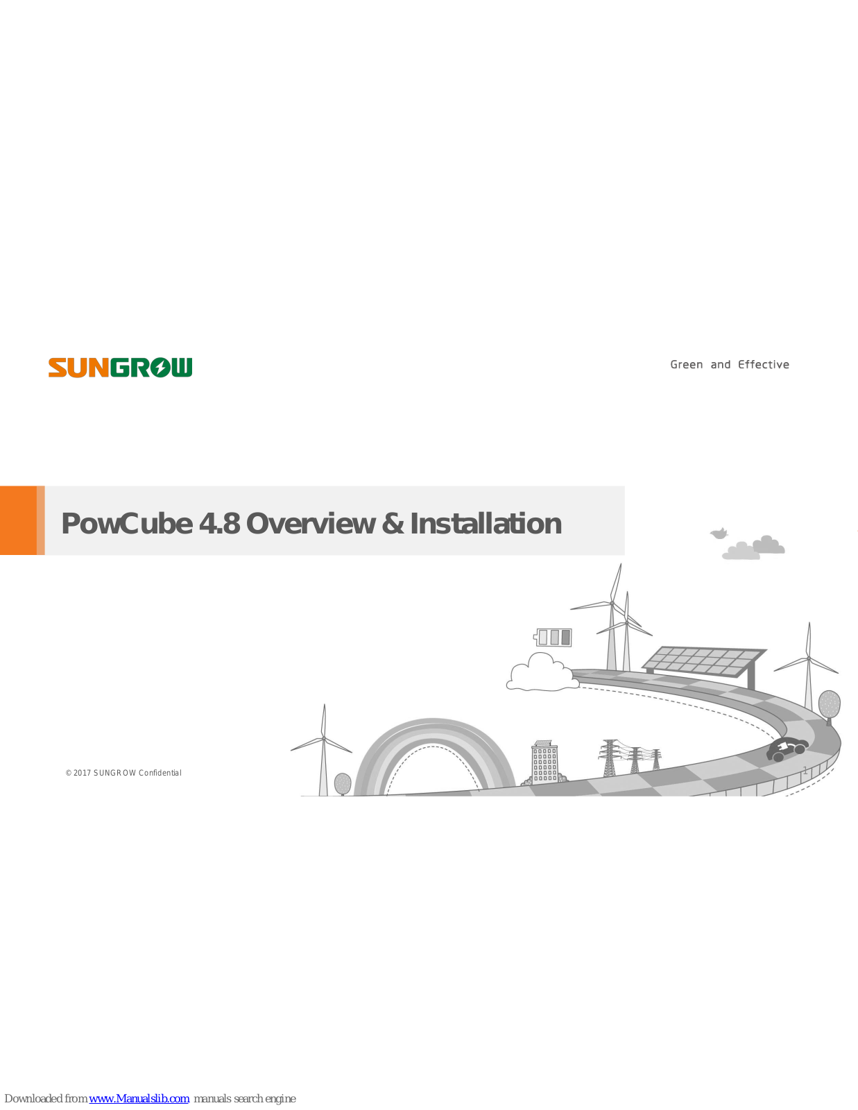 Sungrow PowCube 4.8, SH5K, SBP4K8 Overview And Installation - ManualMachine.com