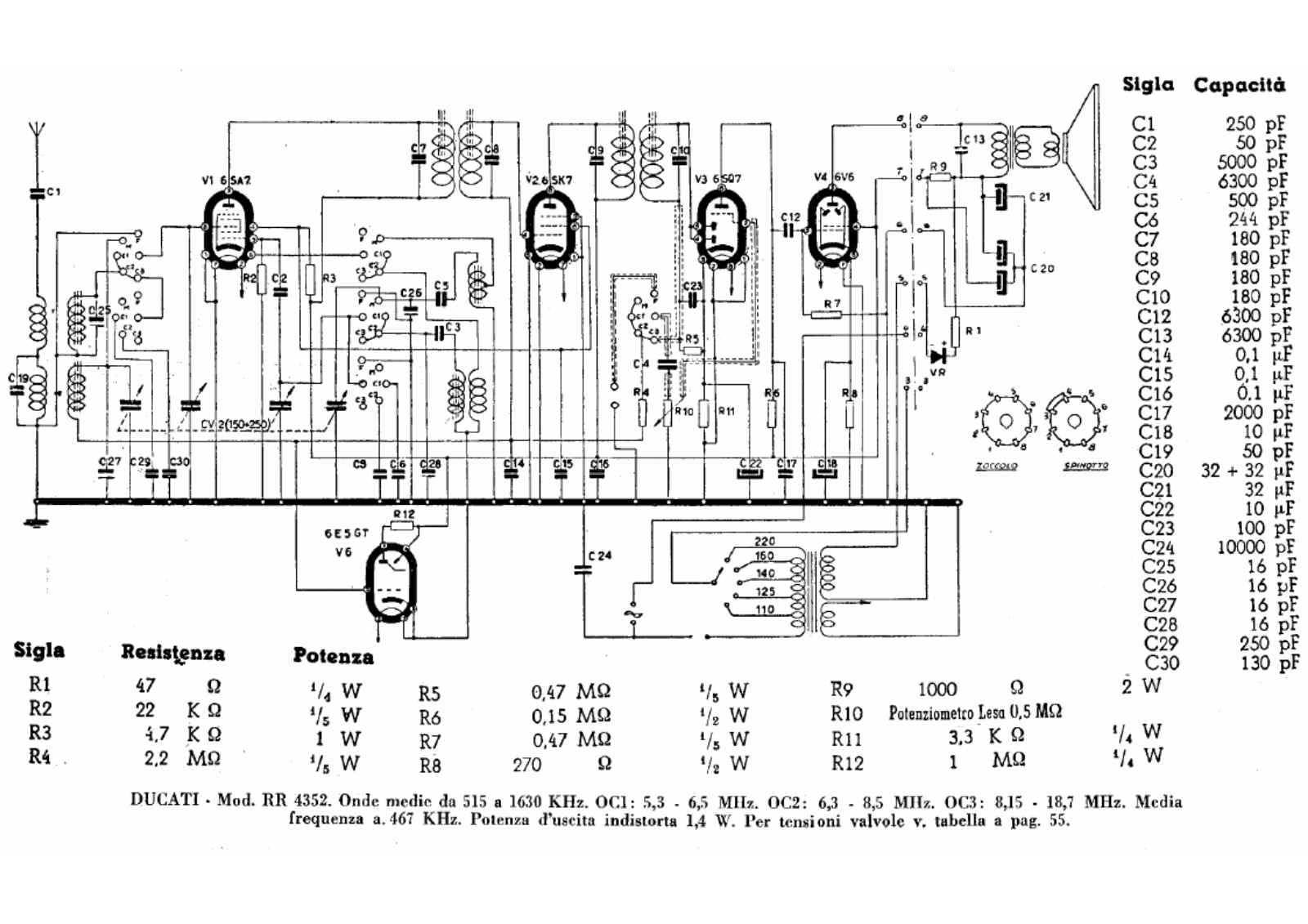 Ducati rr4352 schematic