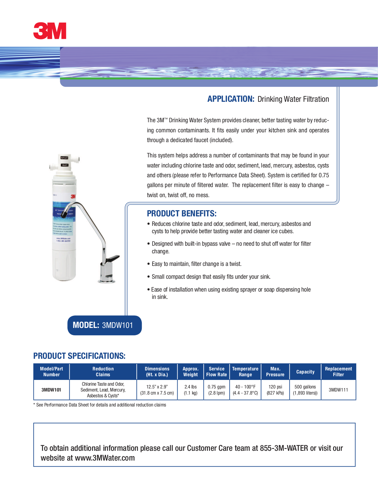 3M 3MDW101 User Manual