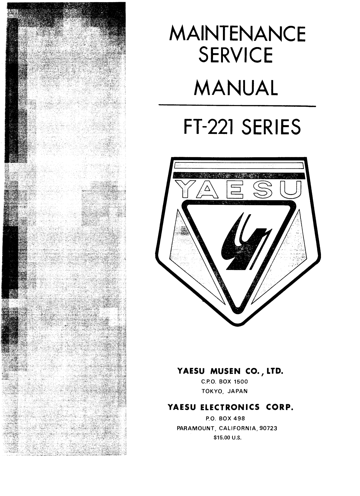 Yaesu FT-221 User Guide