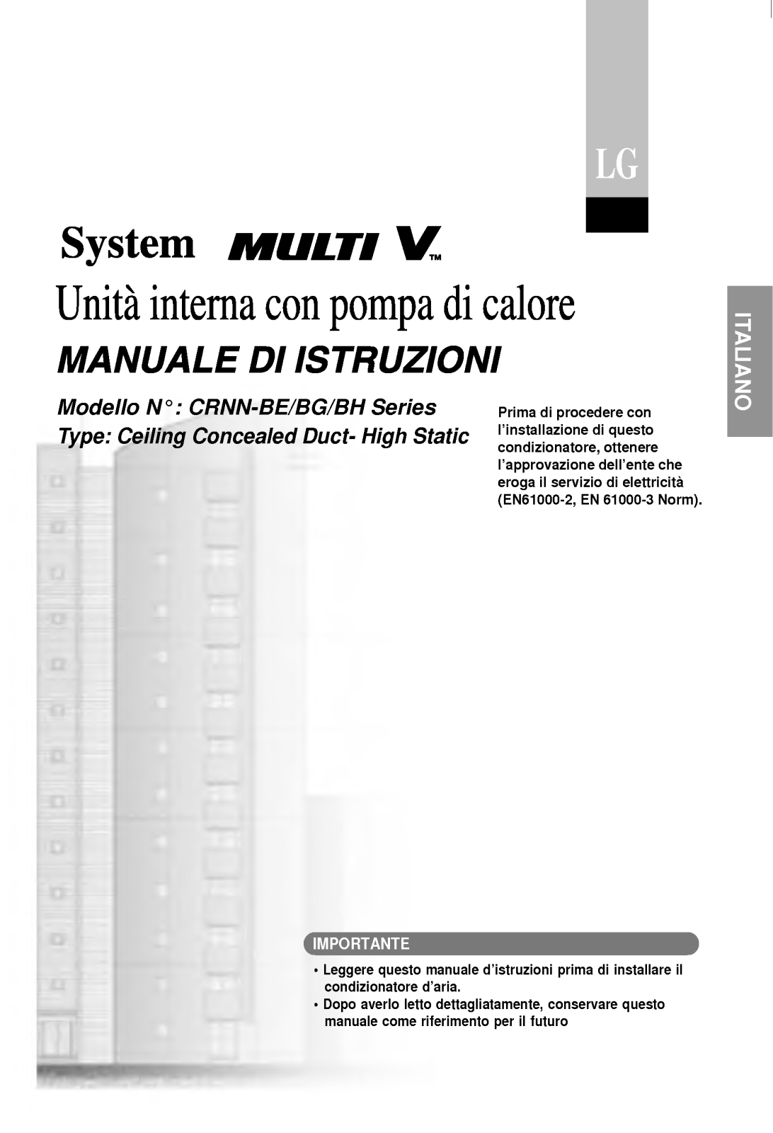 Lg CRNN286BGA0, CRNN366BGA0, CRNN246BHA0, CRNN486BEA0, CRNN186BHA0 Instructions Manual