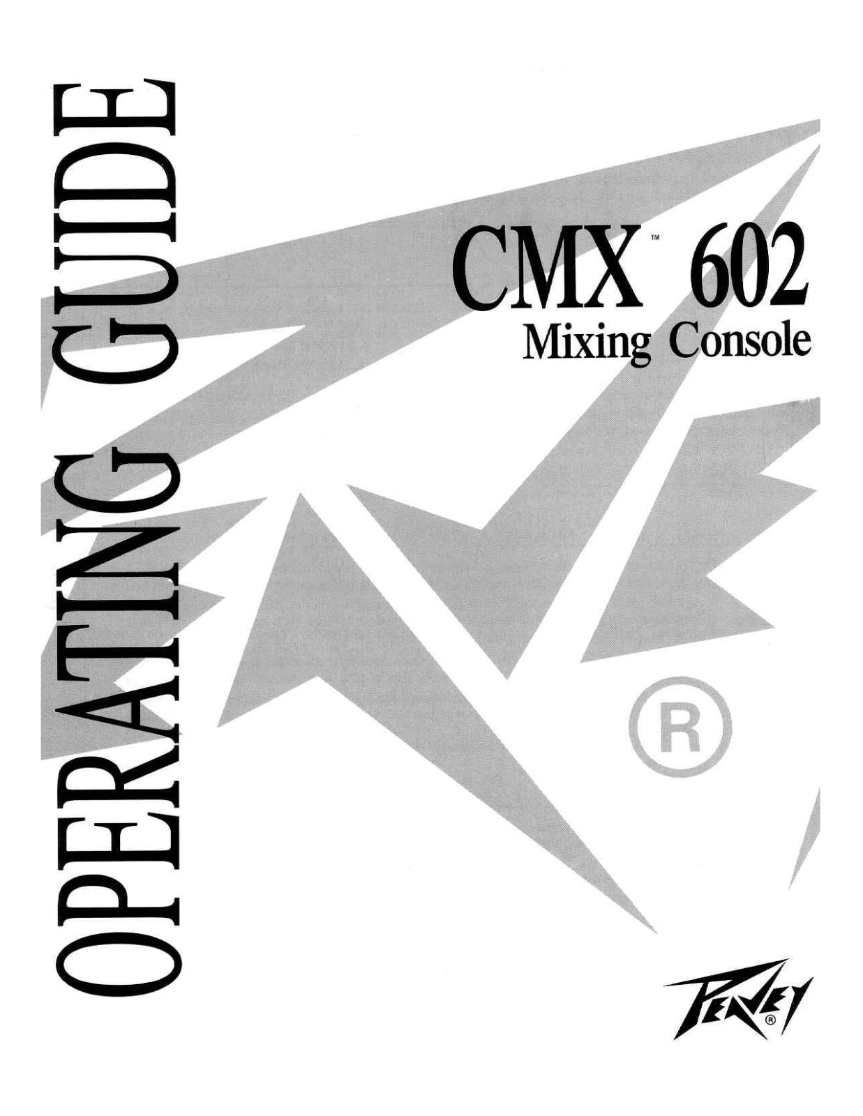 Peavey CMX 602 User Manual