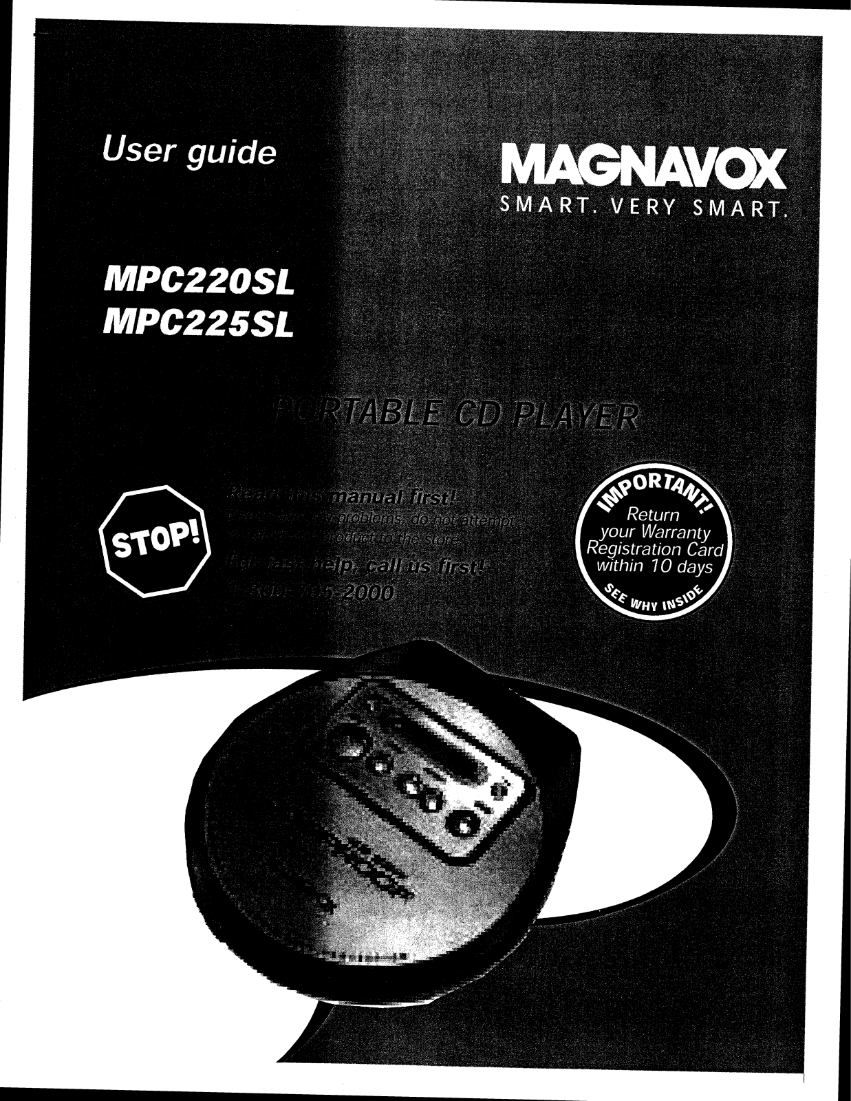 Philips MPC22517, MPC22017 User Manual